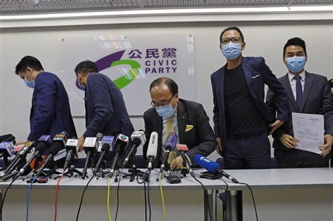 Hong Kong’s 2nd largest pro-democracy party disbands amid political crackdown